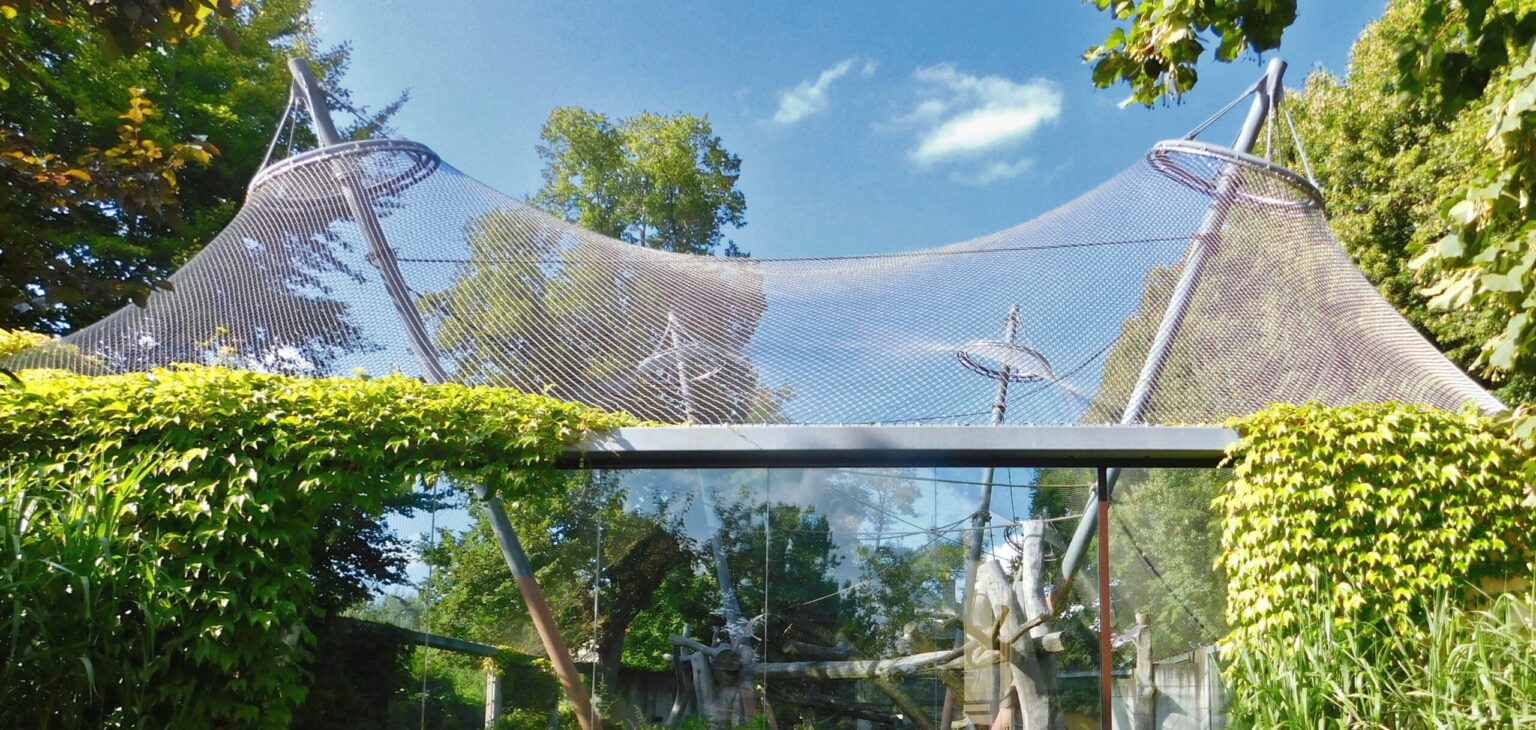 Výběh pro orangutany, Safari park Dvůr králové